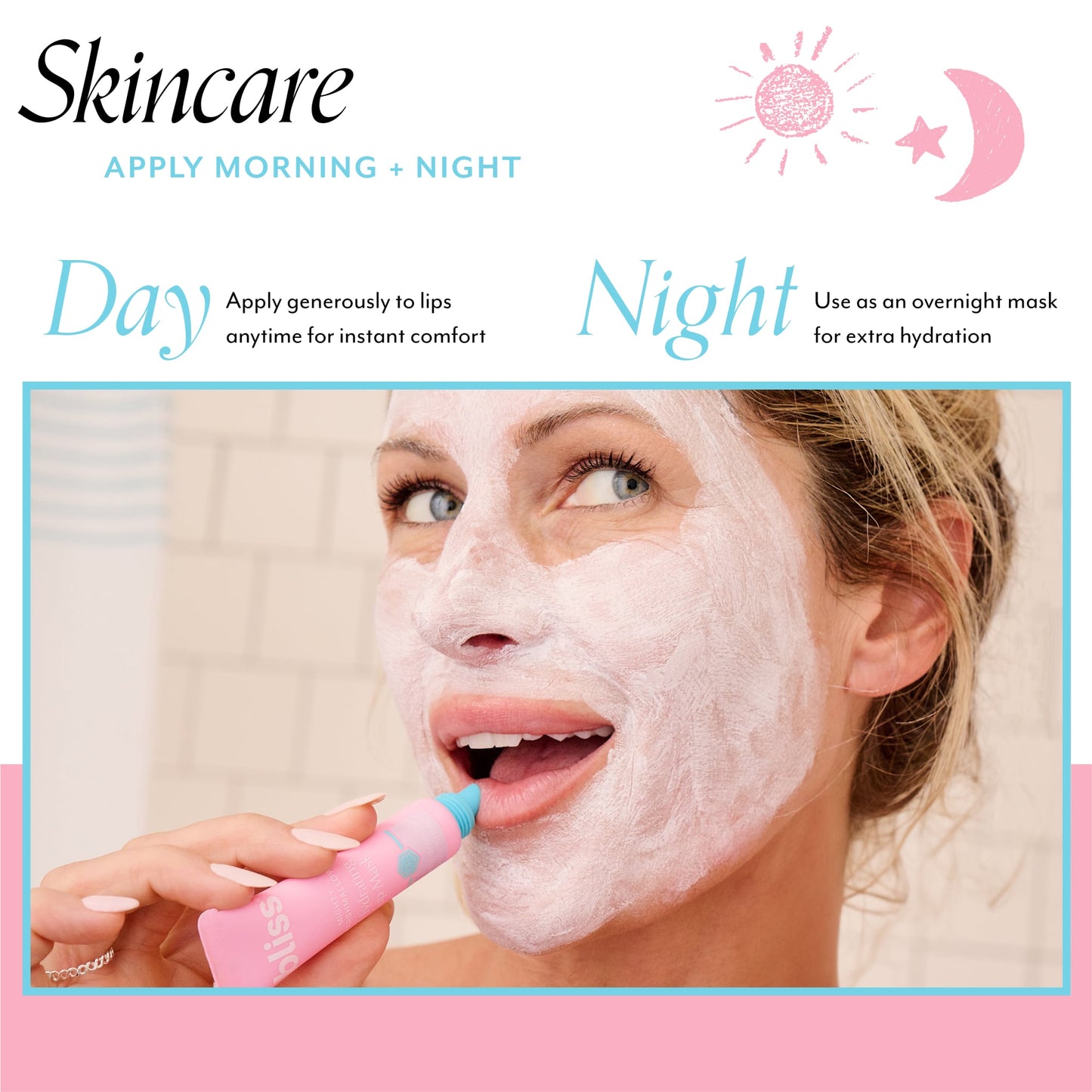 Mighty Marshmallow Hydrating Lip Mask with Marshmallow Root Extract